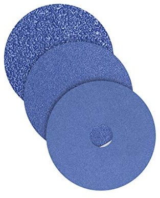 RETOL disques abrasifs auto-agrippants, 140 mm, 1 trou, G120, p. ponceuses multi-disques, corindon de zirconium (Lot de 50)