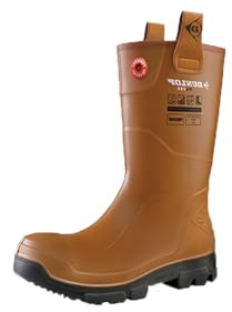 Dunlop Protective Footwear, LJ2HR42, Purofort RigPRO Full Safety, Marron, Taille 43 EU