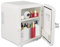 TWSOUL Mini Tragbarer Kühlschrank, 4L Fridge mit Kühl Heizfunktion, skincare fridge für Auto, Schlafzimmer, 12V am Zigarettenanzünder und 220V Steckdose (White)