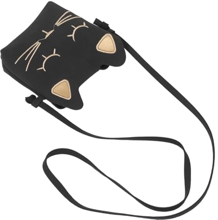 WOFASHPURET Bolso Bandolera Infantil con Diseño de Gato Mini Ligero para Niñas Pequeñas Bolsa Cruzada Práctica y Encantadora para Uso Diario y Actividades al Aire