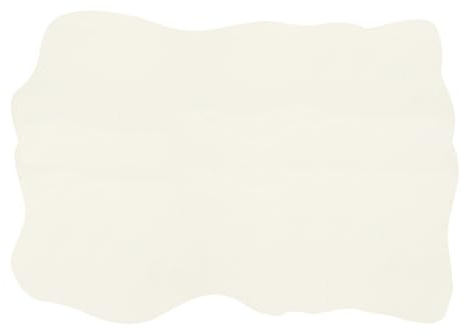 QUARKZMAN Chiffon en Chamois pour Voiture 70 cm x 100 cm Blanc | serviette de séchage naturelle, Chiffon de nettoyage ultra-absorbant pour l'entretien des vitres, en peau de chamois