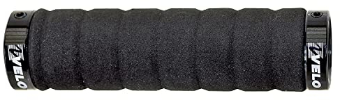 Velo Griffe -Light-Schaumstoff-Schraubgriff, schwarz, 130 mm