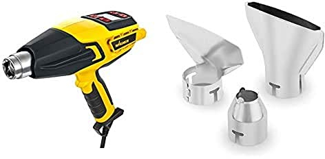 WAGNER Heißluftpistole FURNO 500 - max. 600°C, 2000 W, Luftmenge 800 l/min + WAGNER 3-teiliges Düsenset für FURNO Heißluftpistolen