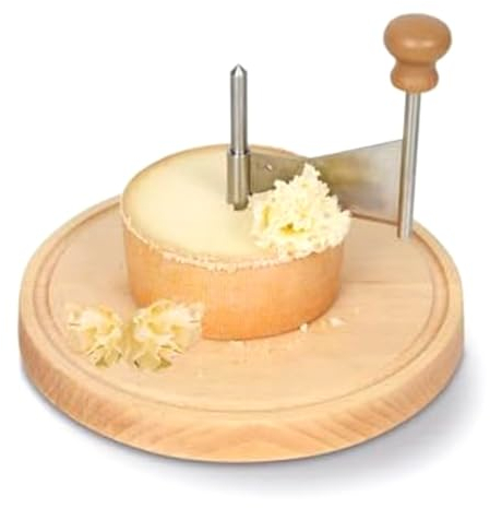 Rizador de Queso y Afeitadora de Queso de Acero Inoxidable: para Queso y Chocolate de Moine, Multifuncional y A Prueba de Herrumbre