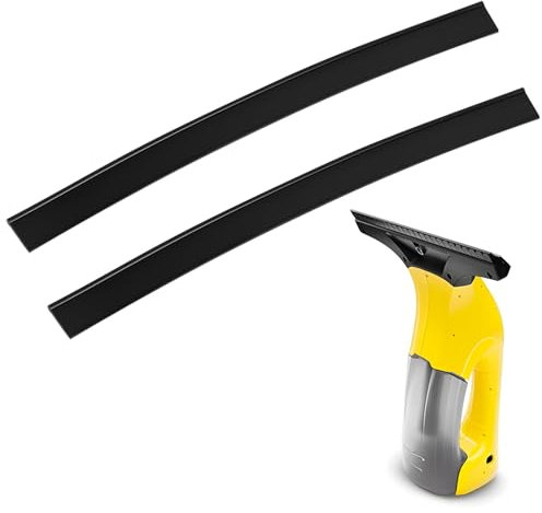 2pcs Replacement Lips Window Cleaner Replacement Window Cleaner 280mm for Vacuum Cleaner Rubber Battery Compatible with WV1 WV2 WV5 WV50 WV55 WV60 WV75 WV75