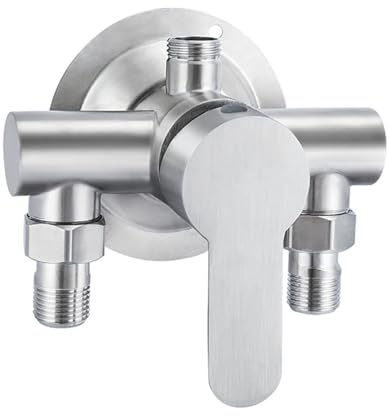 Miscelatore monocomando per doccia, miscelatore per doccia a parete, rubinetto doccia in acciaio inox, valvola di controllo dell'acqua fredda e calda