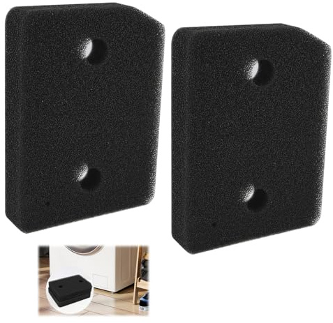 2 filtri per asciugatrice per Miele serie T1 – Filtro base originale (numero articolo 9164761), 207 x 157 x 30 mm, filtro in spugna con doppio strato fine/grosso, adatto per asciugatrici a pompa di