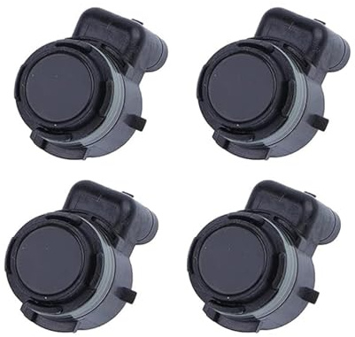 Auto Sensori Parcheggio Per Vw Per Amarok Per Crafter Per Tiguan 2017 2018 2019 Auto Pdc Parking Assist Sensore Oggetto 5q0919275c(Nero,4pcs)