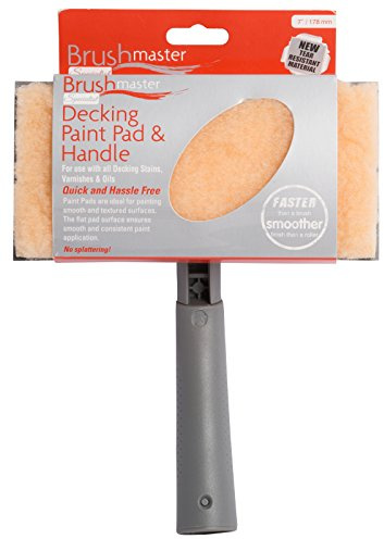 Brushmaster Specialist Decking Stain Paint Pad Applicator (7 / 178mm)