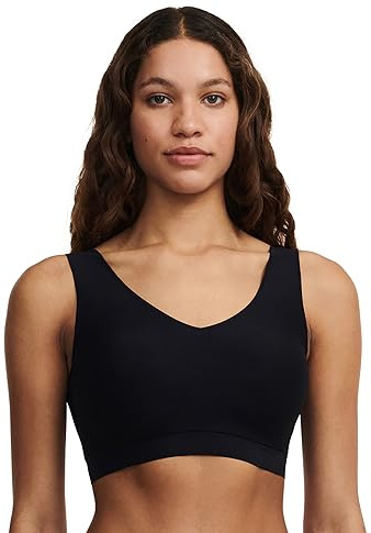 Chantelle SOFTSTRETCH, Padded Bra, Intimo Invisibile Donna, Nero (Schwarz 12), XS-S
