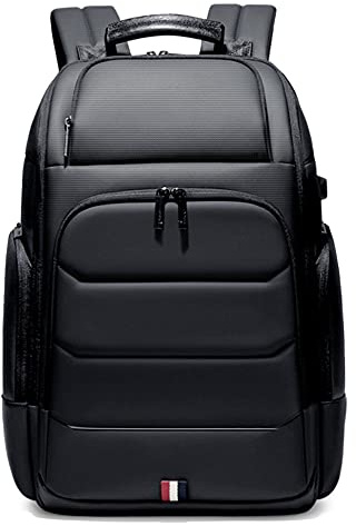 Zaino da Viaggio Per Laptop da Uomo 17,3 Pollici con USB, Zaino Impermeabile Per Computer Scolastico Per Studenti Universitari, Borsa da Lavoro Antifurto, Zaino da Lavoro, Regali Per Uomo