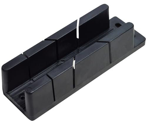 Mini Mitre Block Angle Cutting Box Small Compact Carpenter Miter Farming Craft Hobby DIY Wood Working Garage Workshop Hand Tools UK Free P&P