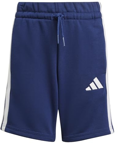 Adidas Unisex Kinder Essentials Shorts, Dark Blue/White, 7-8 Years