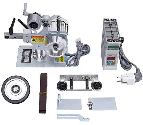 Smerigliatrice a nastro con motore senza spazzole, levigatrice a nastro, 762 x 25 mm, levigatrice a disco 220 V, per legno e metallo