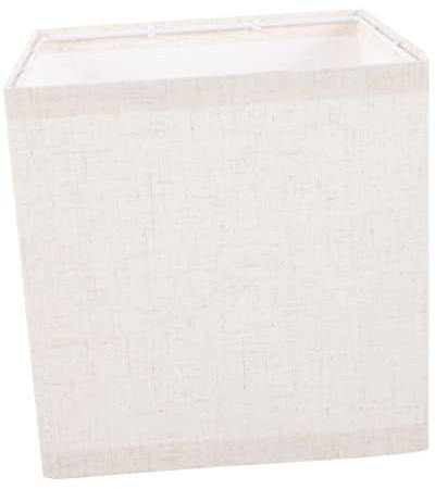 KONTONTY Quadratischer Lampenschirm Aus Stoff Modernes Design Abnehmbar Für Tischlampe Stehlampe Und Hängelampe Für Schlafzimmer Und Wohnzimmer