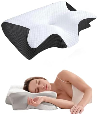 Generico Orthosleep, Cuscino Cervicale Ergonomico, Orthosleep - Sollievo Cervicale, Cuscino Ortopedico Cervicale Per Alleviare Il Disagio Al Collo, Cuscino Ergonomico Hicaly, Ortho Sleep Cuscino