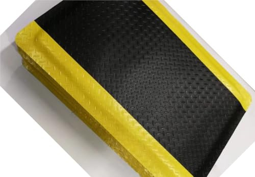 Tapis Anti-Fatigue Extra Long for Bureau – Tapis de Sol Industriel antidérapant en polyuréthane for Atelier et Maison(2.5cmx100x300cm)