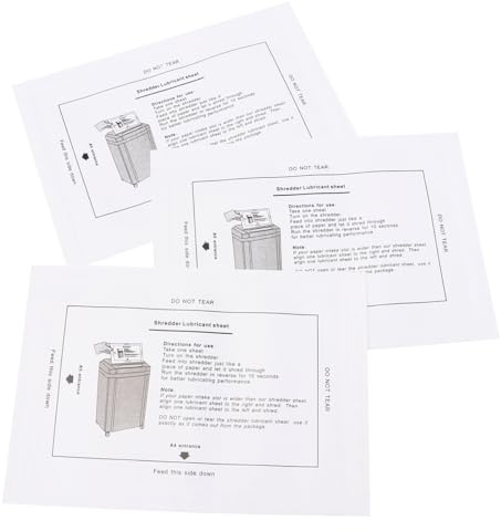 POPETPOP Paquete de 12 Unidades de Aceite Portátil para Trituradoras de Papel Aceite Profesional para Cuchillas Adecuado para Oficinas Escuelas y Comercios