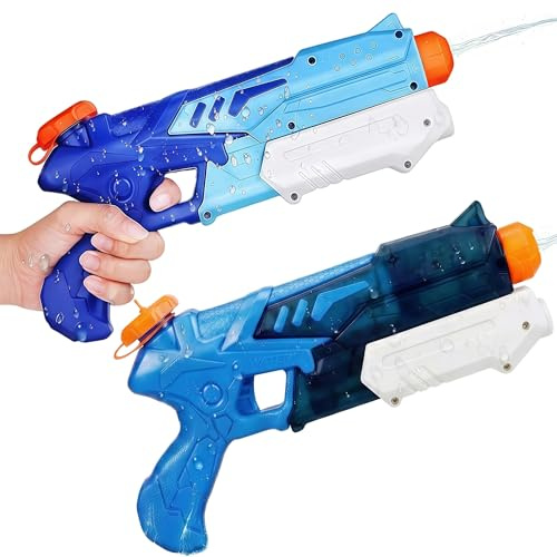 Vivyklfc Water Pistols, Water Gun Fighting Toys (300ml*2)