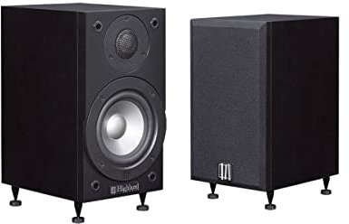 Paire d'enceintes bibliothèque Highland Aingel 3201 noire