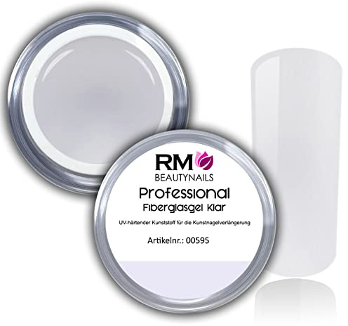 15ml Profi Fiberglas Led UV Gel Aufbaugel extra Stark Aufbau Buildergel Nagelgel für Nageldesign (1er Pack)