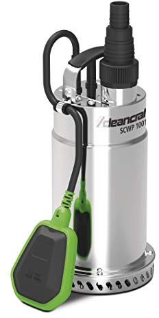 Cleancraft Tauchpumpe SCWP 10013 (für Klarwasser, max. Eintauchtiefe 7 Meter, Leistung 1000 W), 7520105
