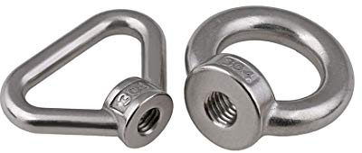 Dreneco M20 Écrou à Anneaux, Acier Inoxydable Triangle Écrou à Anneau