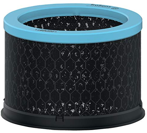 Leitz TruSens Filtro ai Carboni Attivi per Purificatore d'Aria Leitz Z-1000, Rimuove gli Odori Comuni e i COV (Composti Organici Volatili), Ideale per Allergie e Influenza, 14,24 cm x 7,72 cm