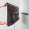 TV-Wandhalterung ohne Bolzen, für die meisten 13-55-Zoll-Fernseher, universell, stachellose TV-Wandhalterung, bis zu 45.4 kg, passend für die meisten LED-LCD-Plasma-Flachbildschirme und Monitore