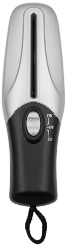 Sarini Portable Manual Strip Cut Paper Shredder, USB & Battery Powered, Ideal for Office Documents