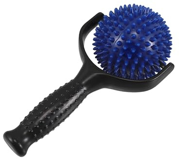 FIXOSHEE Bâton de Massage Musculaire Grand Format Picots Rouleau de Massage Flexible pour Relaxation et Soulagement des Tensions Outil Portable pour Jambes Cuisses et Mollets Adapté