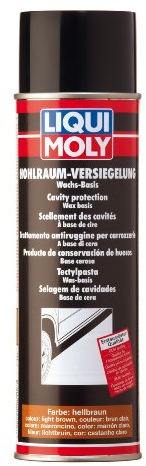 LIQUI MOLY Hohlraumversiegelung hellbraun | 500 ml | Karosserieschutz | Unterbodenschutz | Hohlraumversiegelung | Art.-Nr.: 6107, farblos