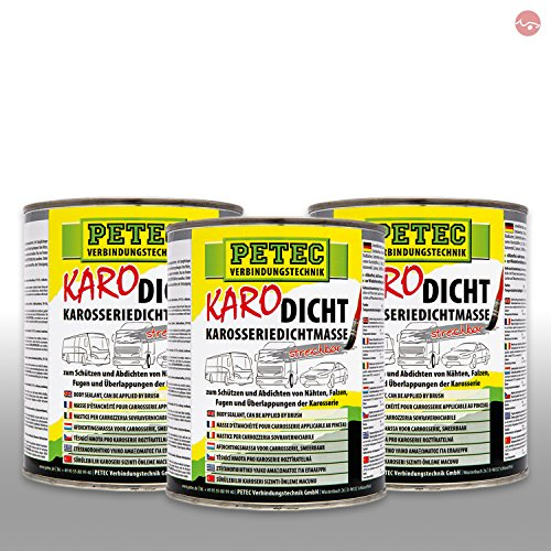 Petec_bundle 3X PETEC KARO-DICHT Spezialklebe- und Dichtmasse Kleber 1.000 ML 94130