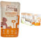 MjAMjAM - Premium Nassfutter für Katzen - Quetschie - Pure - Hühnchen, 12er Pack (12 x 125 g) & Premium Nassfutter für Katzen - Quetschie - saftiges Huhn an leckeren Möhrchen, 12er Pack (12 x 125 g)