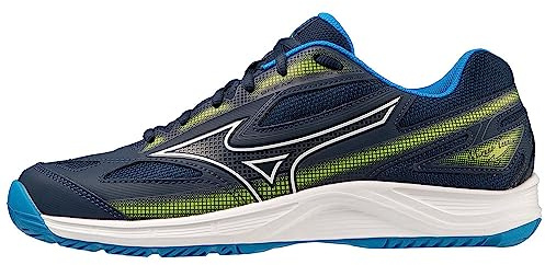 Mizuno Scarpe da Tennis Unisex Break Shot 4 AC, Drssblue Jblue Sspring, 44 EU