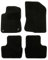 DBS - Tapis de Voiture - sur Mesure pour 208 (2012 à 2019) - avec Clips de Fixation - Tapis de Sol antidérapant pour Automobile - 4 pièces
