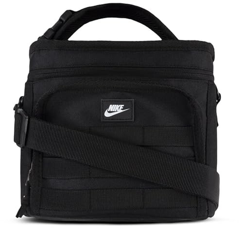 Nike Insulated Lunch Bag with Adjustable Shoulder Strap – Black - One Size