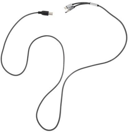 PartyKindom 1.4m Usb-c to Midi Otg Cable Type-c Two-in-one Printer and Electric Piano Midi Keyboard Adapter Cord for Controller and Scanner