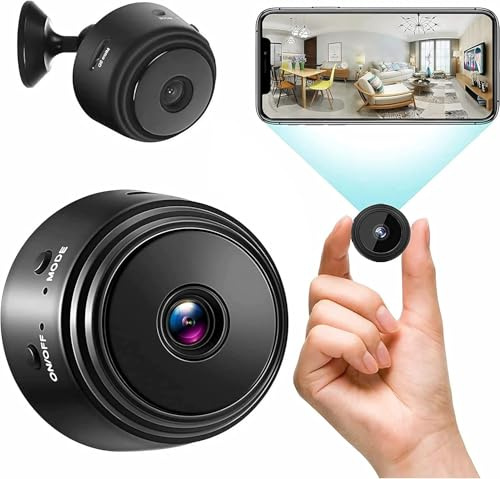 Himank Mini Spy Camera, Wireless Camera 1080P Full HD with Audio and Video, Hidden Secret Baby Monitor Home Security Surveillance Cam with Night Vision Motion Detection
