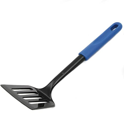 Chef Craft 17210 Basic Nylon Spatula/Turner, Blue/Black