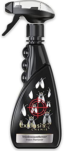 Exklusiv Chemie® Insektenentferner Auto | Reinigt Windschutzscheiben, Scheinwerfer, Lack- und Chromteile | Insekten Reiniger für Autopflege | Laugenfrei & ohne Silikon | 500 ml