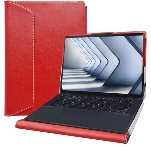 laptopfodral för HP Chromebook x360 14c-caXXXX/Chromebook x360 14a-cbXXXX laptopfodral, röd_AXB