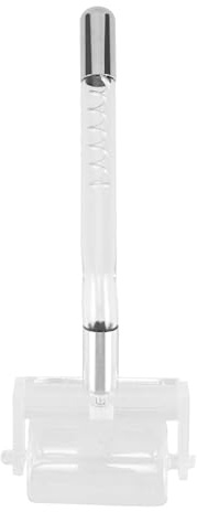 ibasenice Rodillo de Vidrio para Terapia Facial Corrientes de Alta Frecuencia, Accesorio de Repuesto para Dispositivo de Masaje Facial Portátil y Lifting