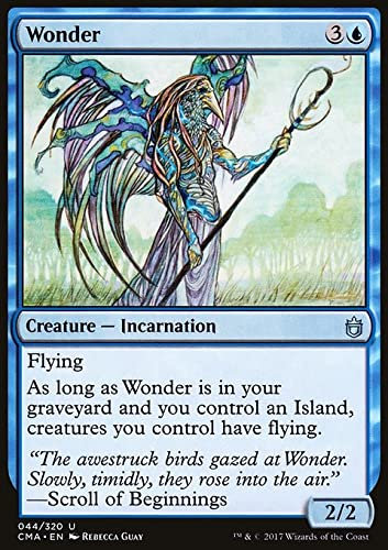 Magic The Gathering - Sammlungskarte: Wonder - Commander, 1 Stück, Karton, Unisex, Magisches Kartenspiel