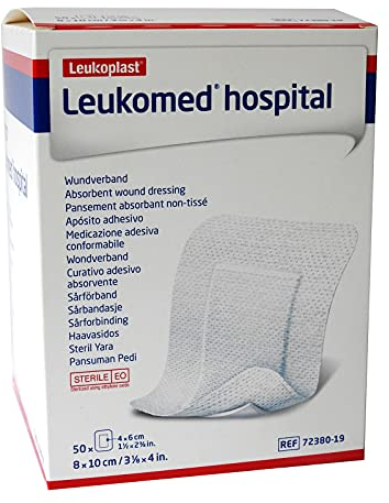 LEUKOMED sterile Pflaster 8x10 cm 50 St
