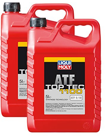 2x LIQUI MOLY 3652 Top Tec ATF 1100 Automatik Getriebeöl 5L
