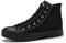 Casbeam Damen Sneaker Canvas Schuhe Halbschuhe Turnschuhe Tennisschuhe Casual Trainers Ganz schwarz