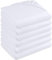 Utopia Bedding - 6er Set Spannbettlaken 140 x 200 cm - Weiß - Gebürstete Mikrofaser Spannbetttuch - 35 cm Tiefe Tasche