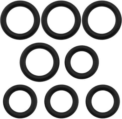 LT Easiyl 8pcs Joints Toriques de Rechange en Caoutchouc pour Machine de Nettoyage Haute Pression Compatible avec Sun Joe SPX3000 SPX3001 SPX3500 Nettoyeur Haute Pression Électrique