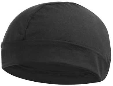 Leichte Unterziehmütze für Fahrradhelme, Unterziehmütze Unterhelm Fahrrad Mütze Sommer Fahrradmütze Helmmütze Herren Sportmütze Skull Cap Atmungsaktiv, ideal für Radfahren Laufen Baseball Outdoor